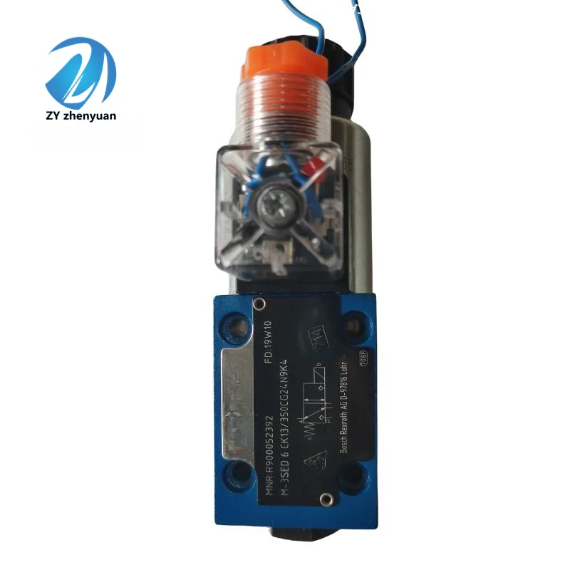 M-3SED M-3SEW Series Zhenyuan R900052392 M-3SED6CK1X/350CG24N9K4 Hydraulic Solenoid Valve M-3SED6 M-3SED10