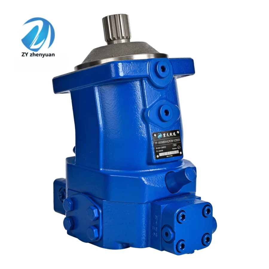 A6VM80HA2/63W-VZB020 Hydraulic Piston Motor A6VM80 A6VM107 A6VM55 A6VM160 A6VM200 Axis Variable Displacement Motor A6VM