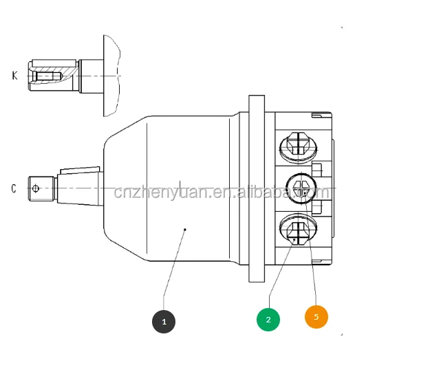 A10FE A10FE18 A10FE23 A10FE28 A10FE37 A10FE45 A10FE58 A10FE63 Fixed Displacement Piston Hydraulic Motor ALA10FE18/52W-VCC66N000