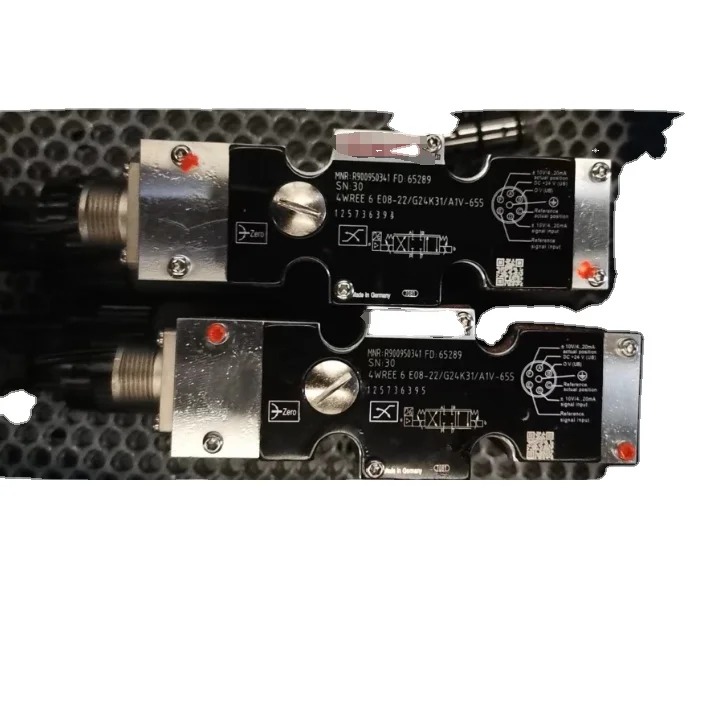 R901495957 4WREE 6 E16-30/V/24A1-655 4WREE 4WREE6 4WREE10 Proportional Directional Valve 4WREE10E50-2X/G24K31/A1V