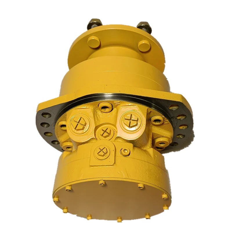 Poclain Hydraulic Motor MS02 MSE MSE02 MSE05 MSE08 Series HMS02-2-123-F03-1120-YJG0 High Pressure Low-speed Piston Motor