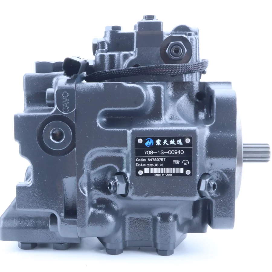 Hydraulic Fan Pump Piston Pump Assembly for 708-1S-01940 708-1S-00940 7081S01940 7081S00940 WA380-6 WA480-6