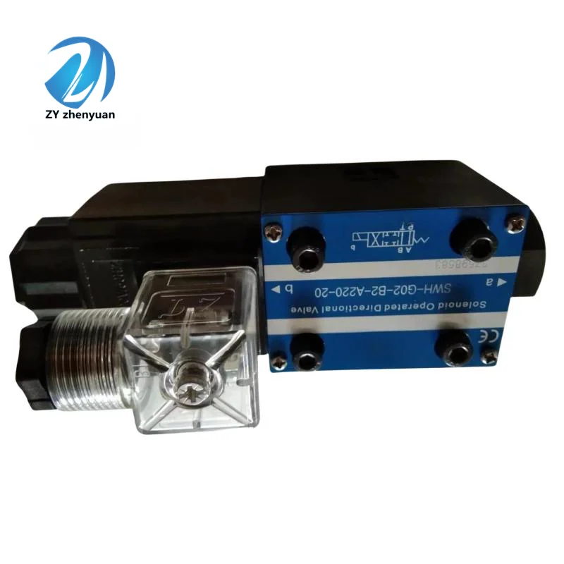SWH SWH-G01 SWH-G02 SWH-G03 SWH-G06 Hydraulic Check Solenoid Valve SWH- G02-C8SB-D24-20 SWH-G02-B2-D24-20 SWH-G02-N2-D24-20