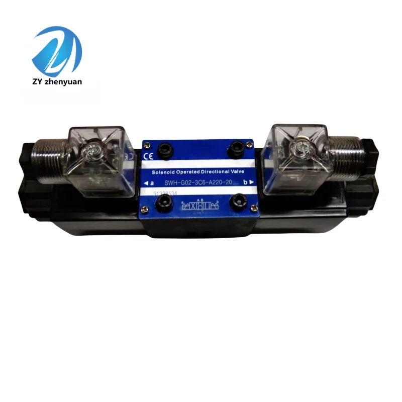 SWH SWH-G02/G03-C2/C3/C4/C6/C2B-A220/D24-10/20/21/31-LS SOLENOID OPERATED DIRECTIONAL VALVE SWH-G02-C3-D24-20 SWH-G02-C4-D24-10