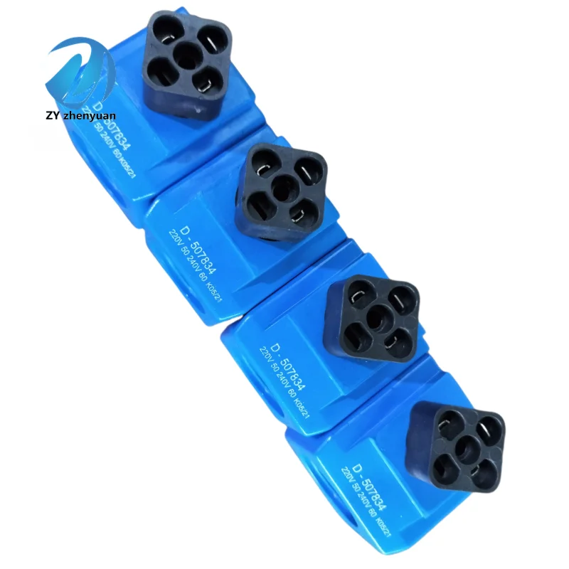 Original Vickers Solenoid Valve Coil D-507834 220V 50 240V 60 K05/21 Coils 507834