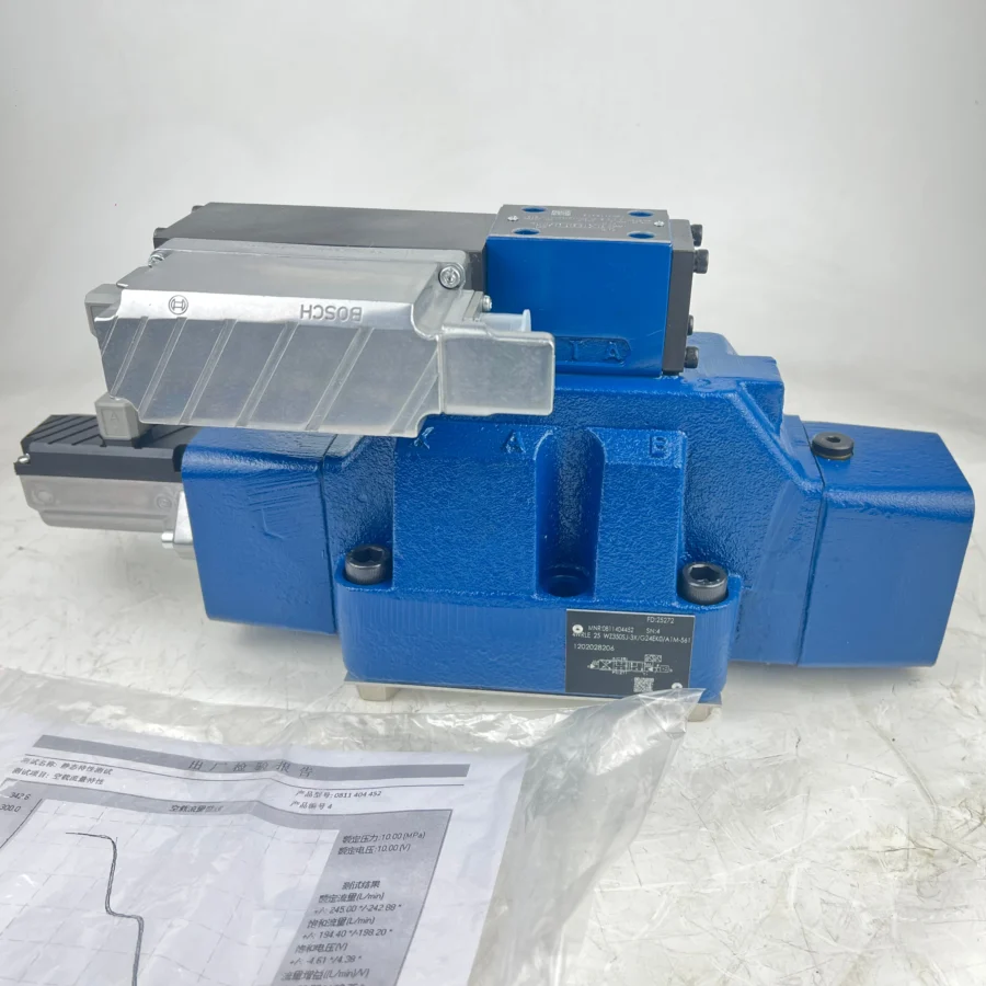 4WRLE 4WRLE10 4WRLE16 4WRLE25 Series 4WRLE25 WZ350SJ-3X/G24ETK0/A1WX02M-749 Hydraulic Proportional Directional Valve