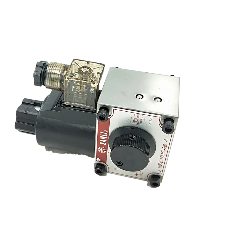 Electromagnetic Flow Valve FSC-G03-2-AC220V FSC-G03-2-AC110V FSC-G03-2-DC24V FSC-G03 FSC-G02