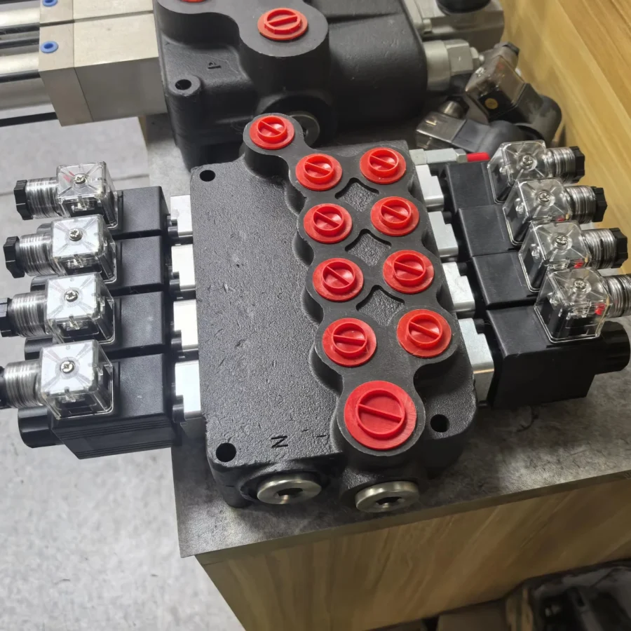 P40 Hydraulic Valve 1P40,2P40,3P40,4P40,5P40,6P40,7P40,8P40 Integral Multi-way Directional Valve for Sanitation Vehicles