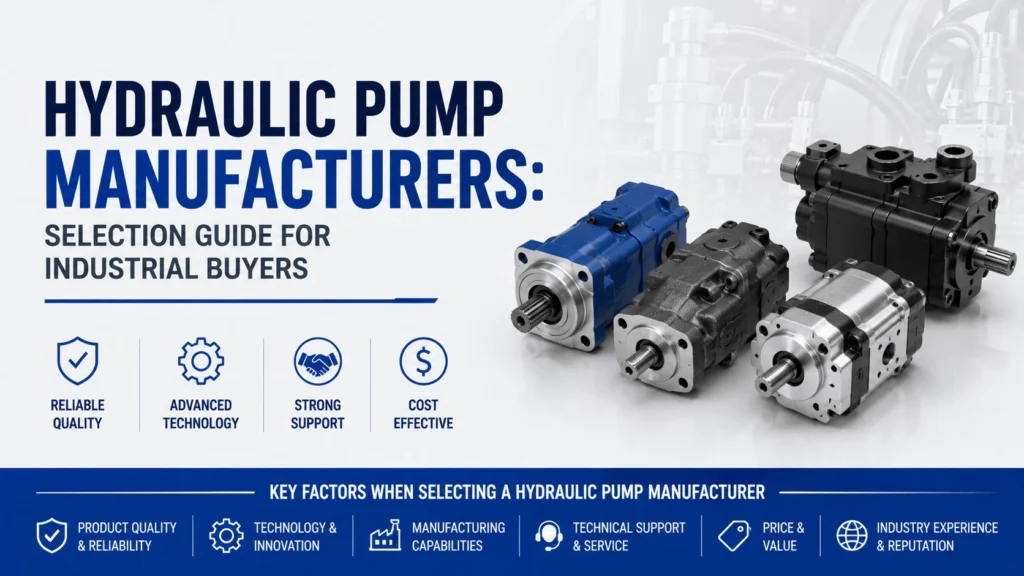Hydraulic Pump Manufacturers- Selection Guide for Industrial Buyers