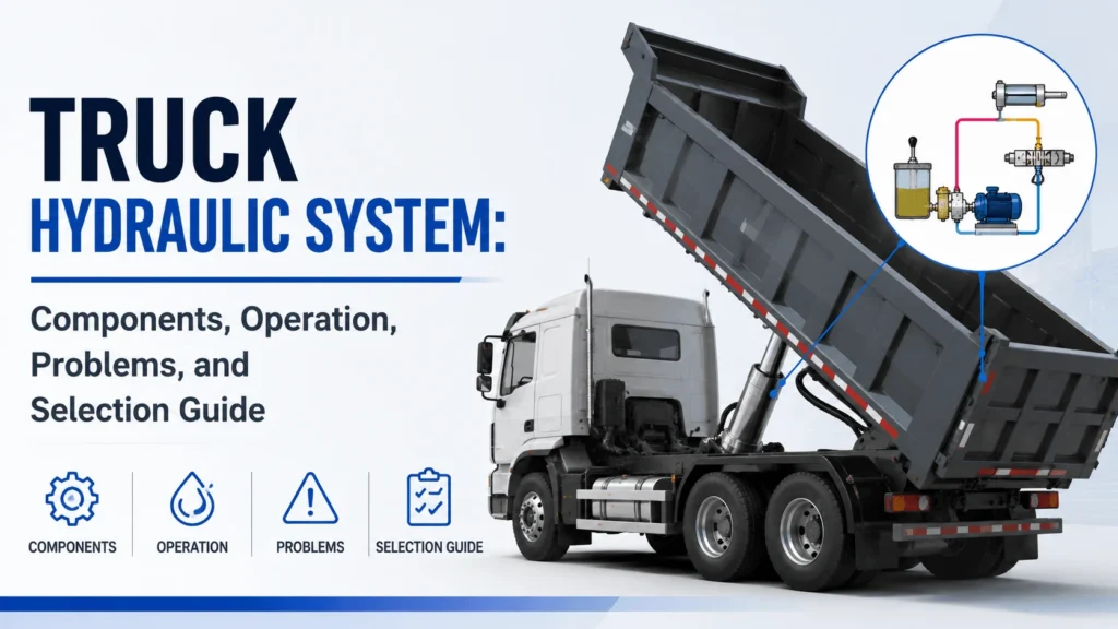 Truck Hydraulic System- Components, Operation, Problems, and Selection Guide
