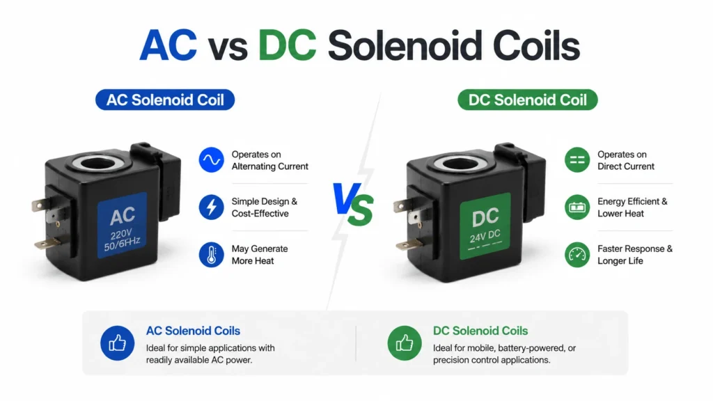 AC vs DC Solenoid Coils