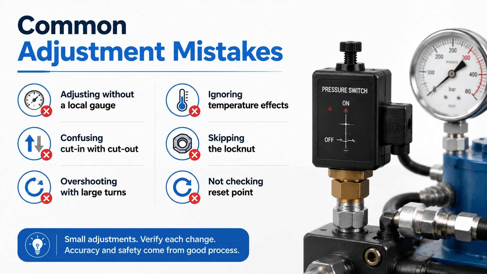 Common Adjustment Mistakes