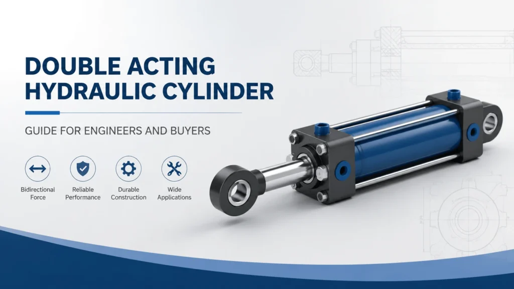 Double Acting Hydraulic Cylinder Guide for Engineers and Buyers
