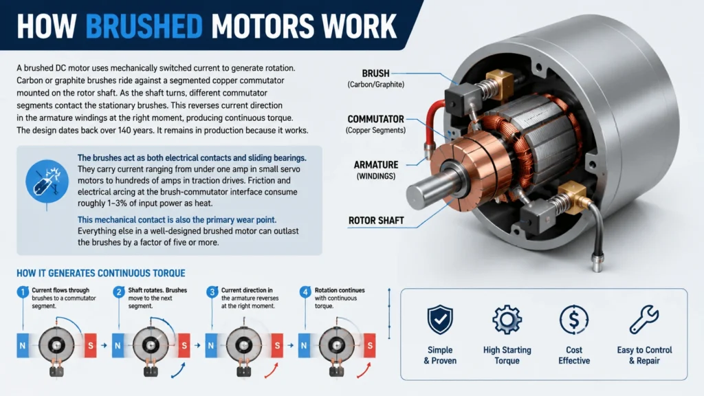 How Brushed Motors Work