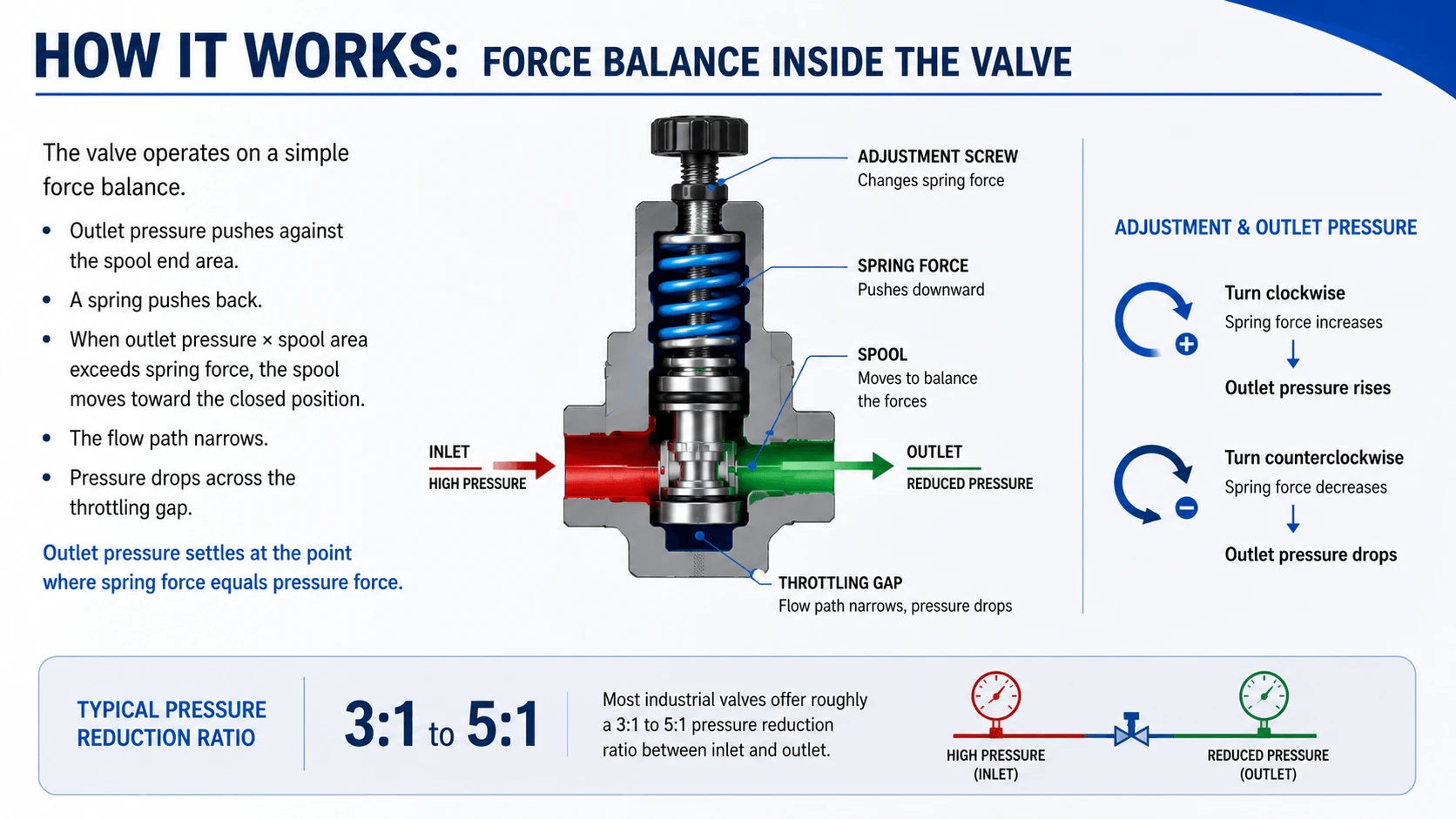 How It Works- Force Balance Inside the Valve