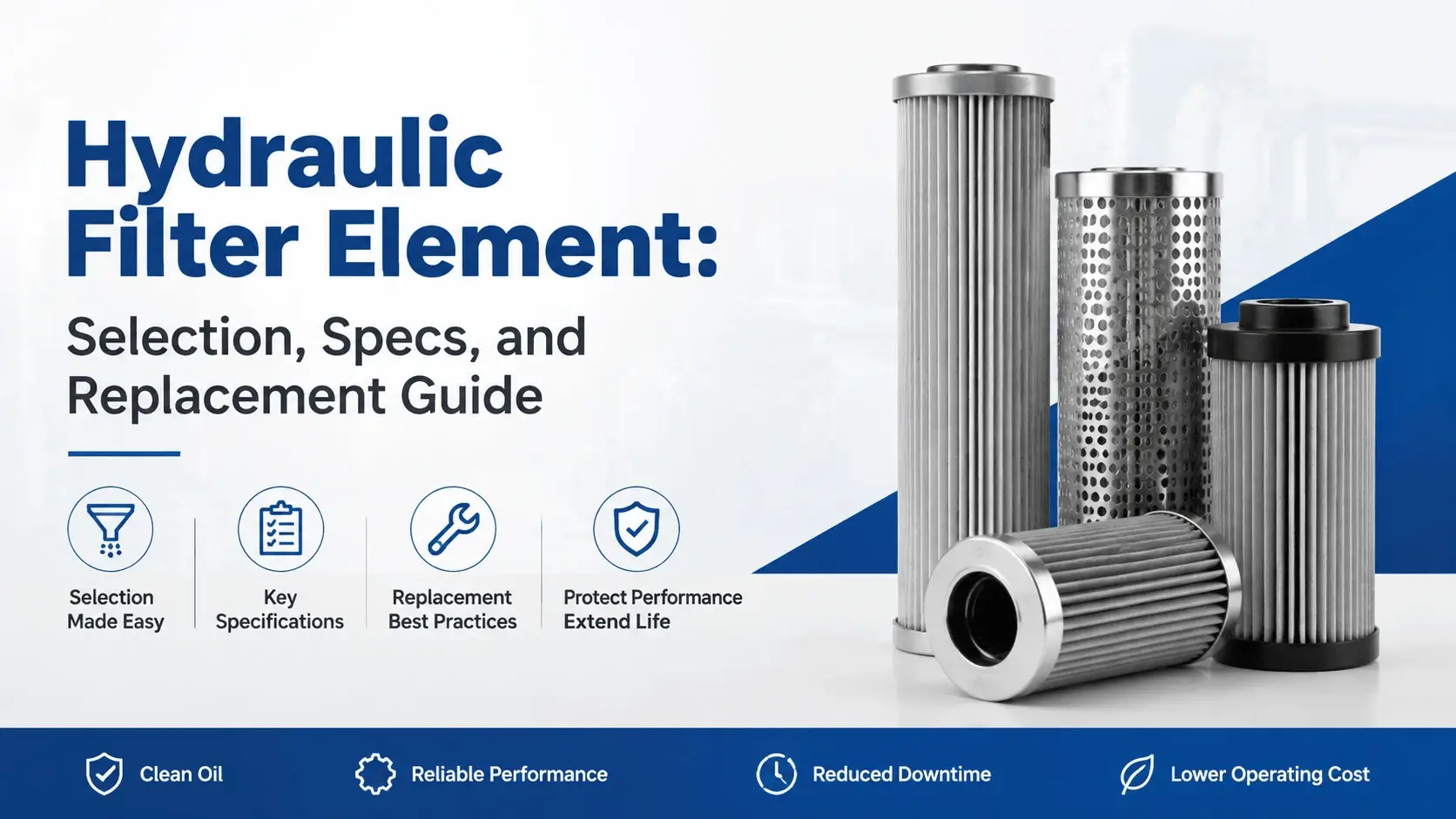 Hydraulic Filter Element- Selection, Specs, and Replacement Guide