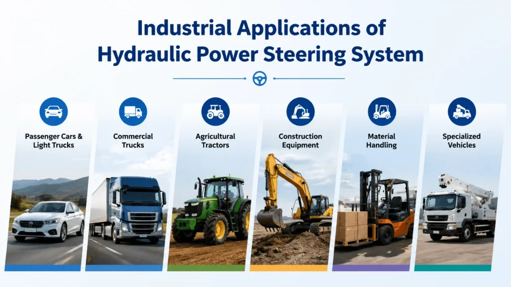 Industrial Applications of Hydraulic Power Steering System