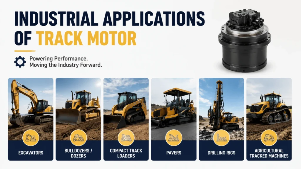 Industrial Applications of Track Motor