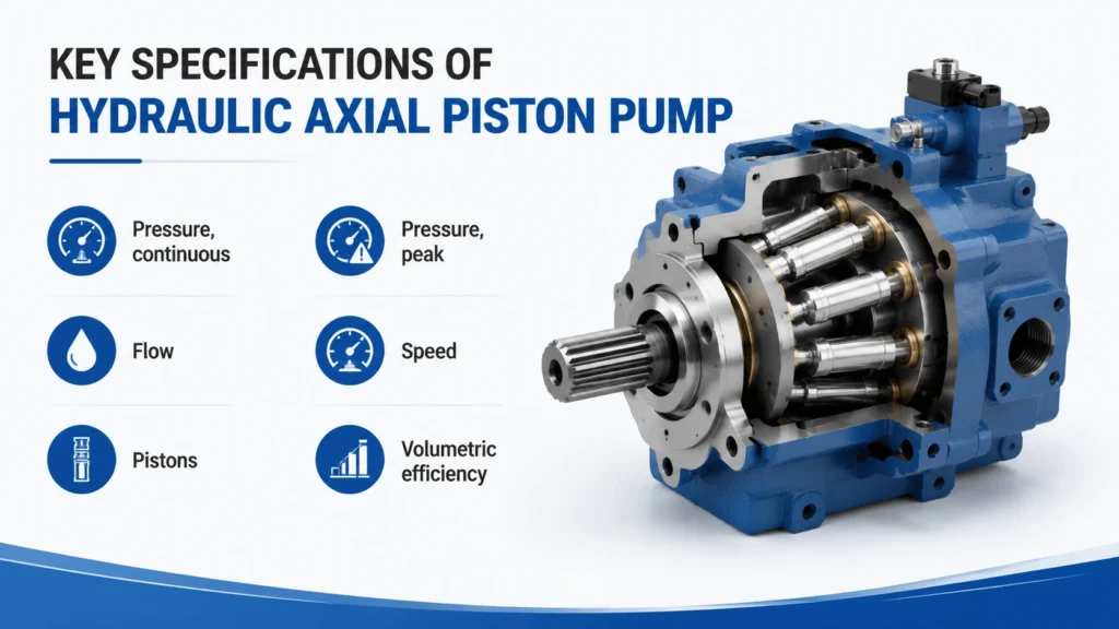 Key Specifications of Hydraulic Axial Piston Pump