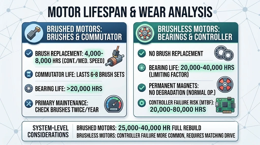 Lifespan and Wear Mechanisms