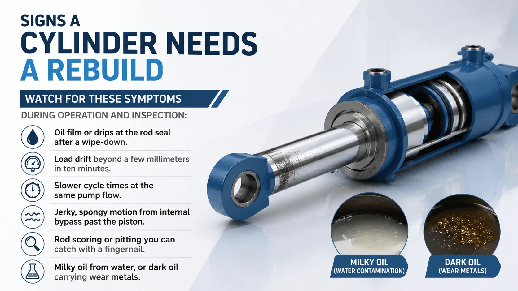 Signs a Cylinder Needs a Rebuild
