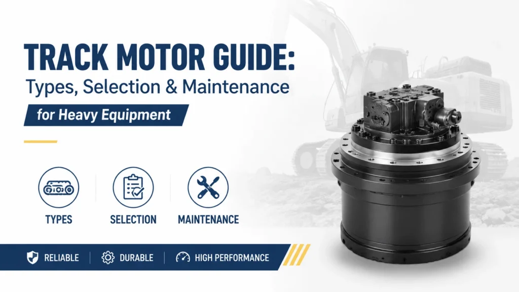Track Motor Guide- Types, Selection & Maintenancev for Heavy Equipment