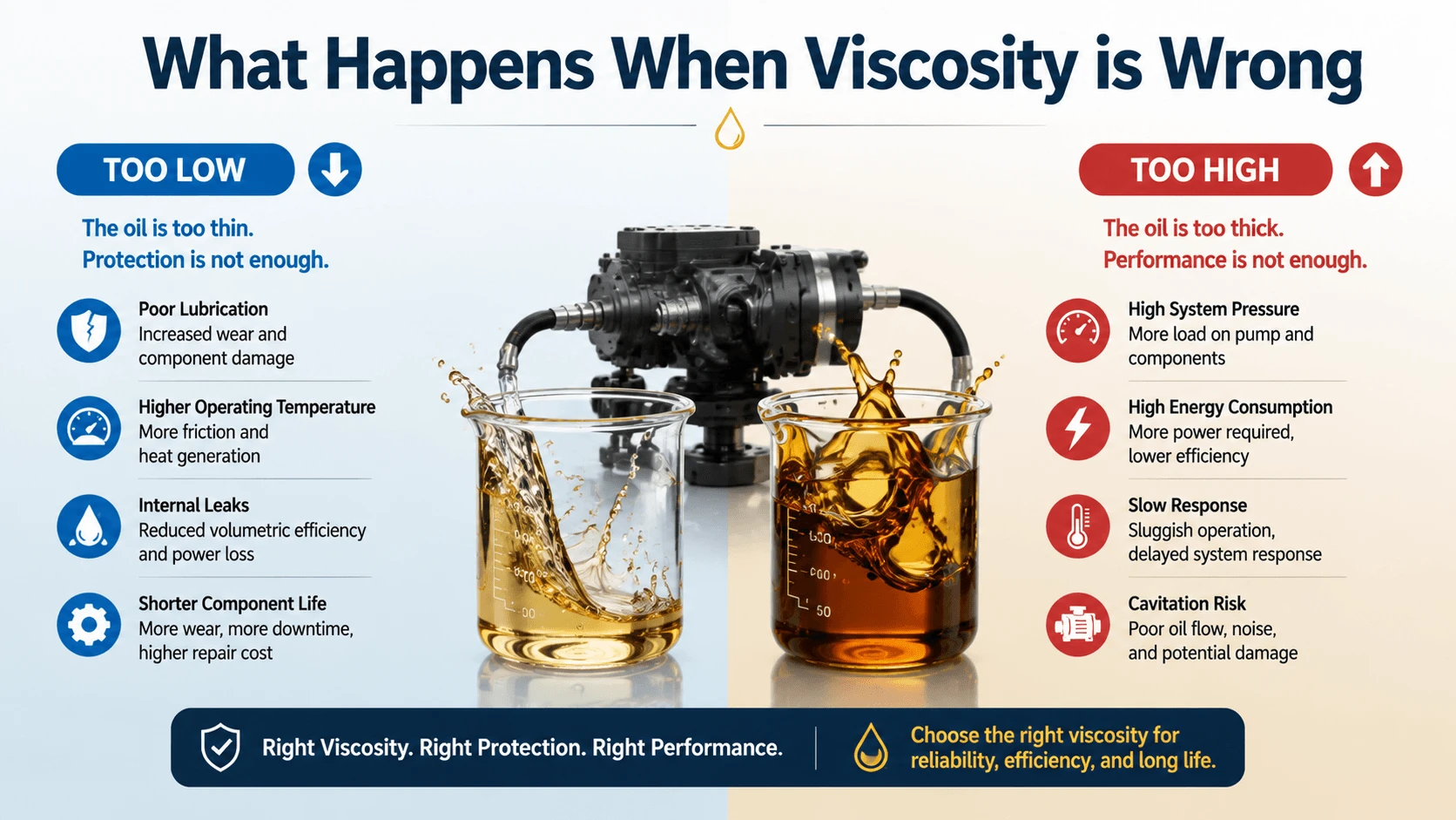 What Happens When Viscosity is Wrong