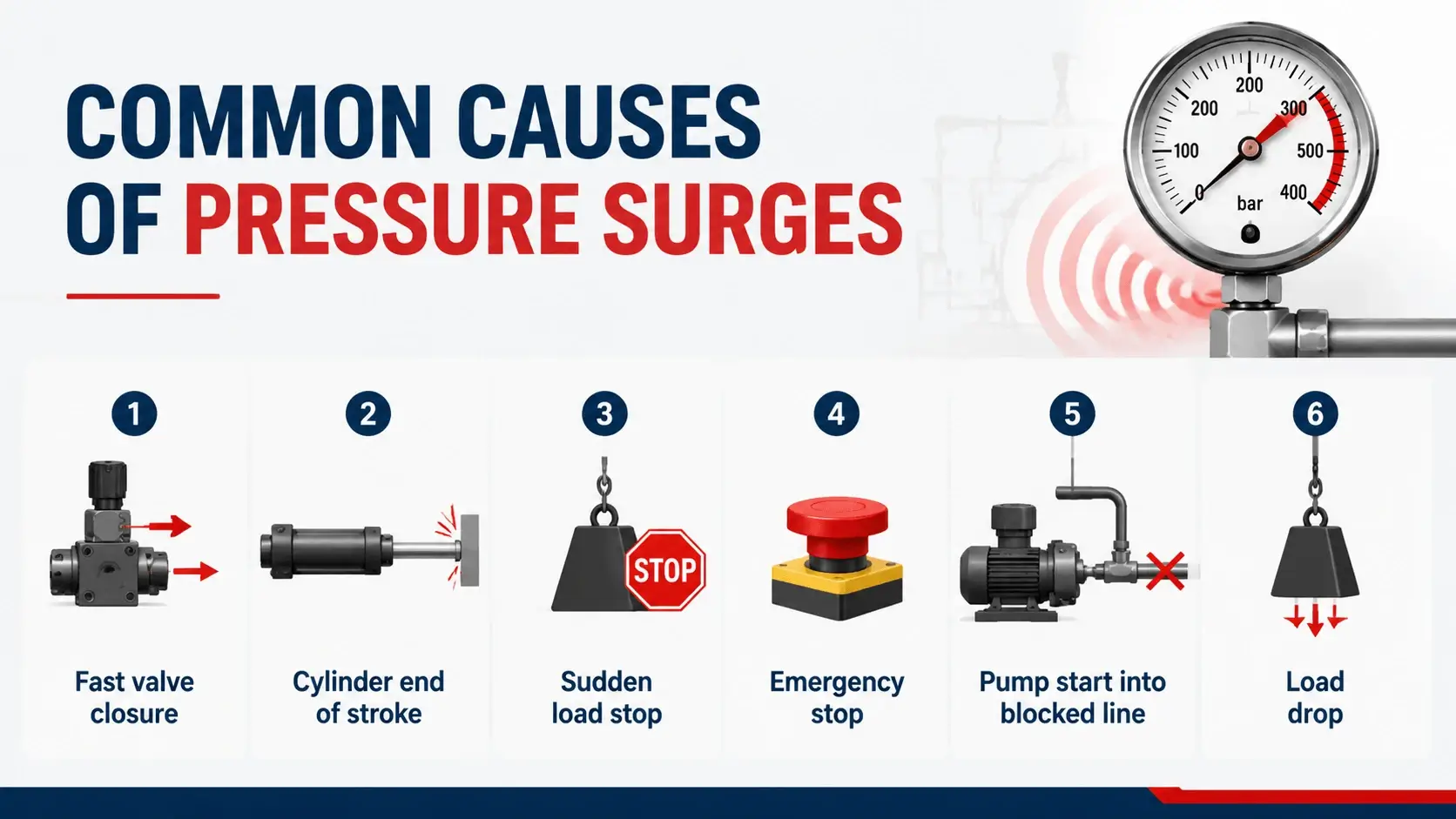 Common Causes of Pressure Surges
