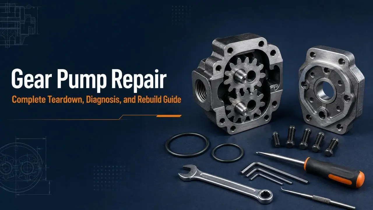 Gear Pump Repair- Complete Teardown, Diagnosis, and Rebuild Guide