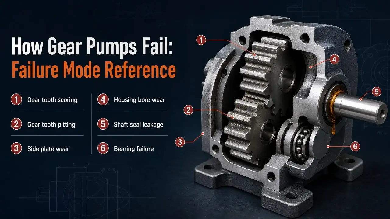 How Gear Pumps Fail- Failure Mode Reference