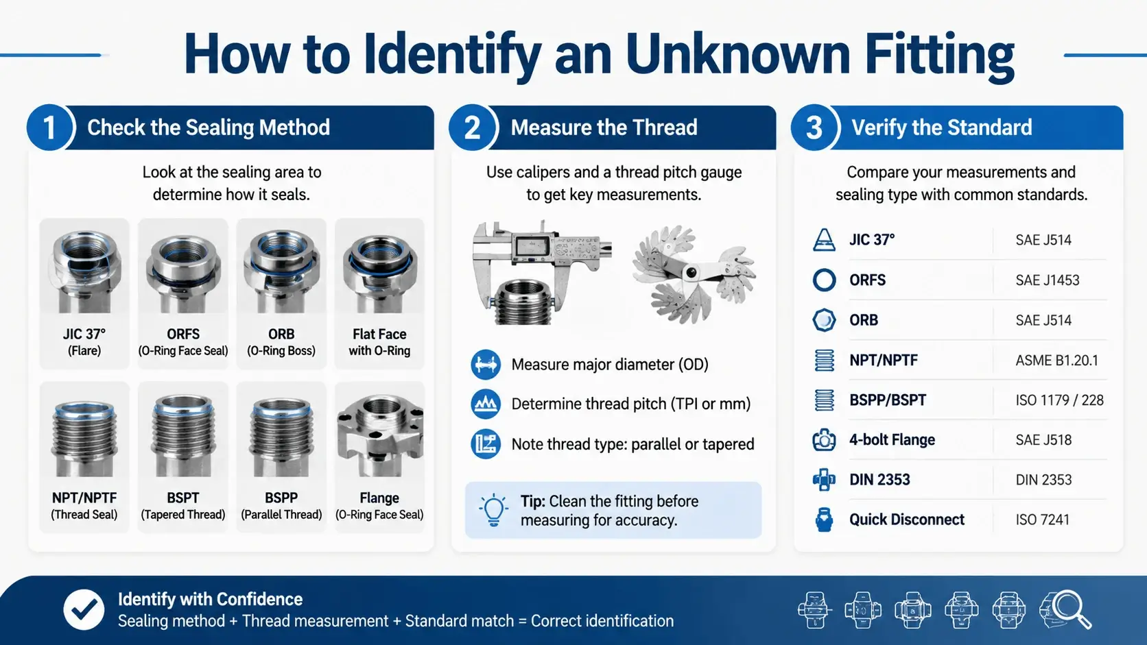 How to Identify an Unknown Fitting