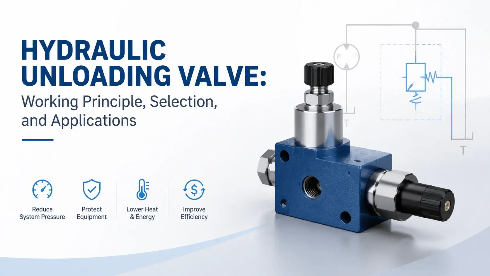 Hydraulic Unloading Valve- Working Principle, Selection, and Applications