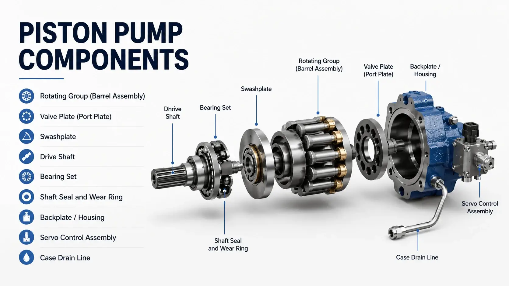 Piston Pump Components