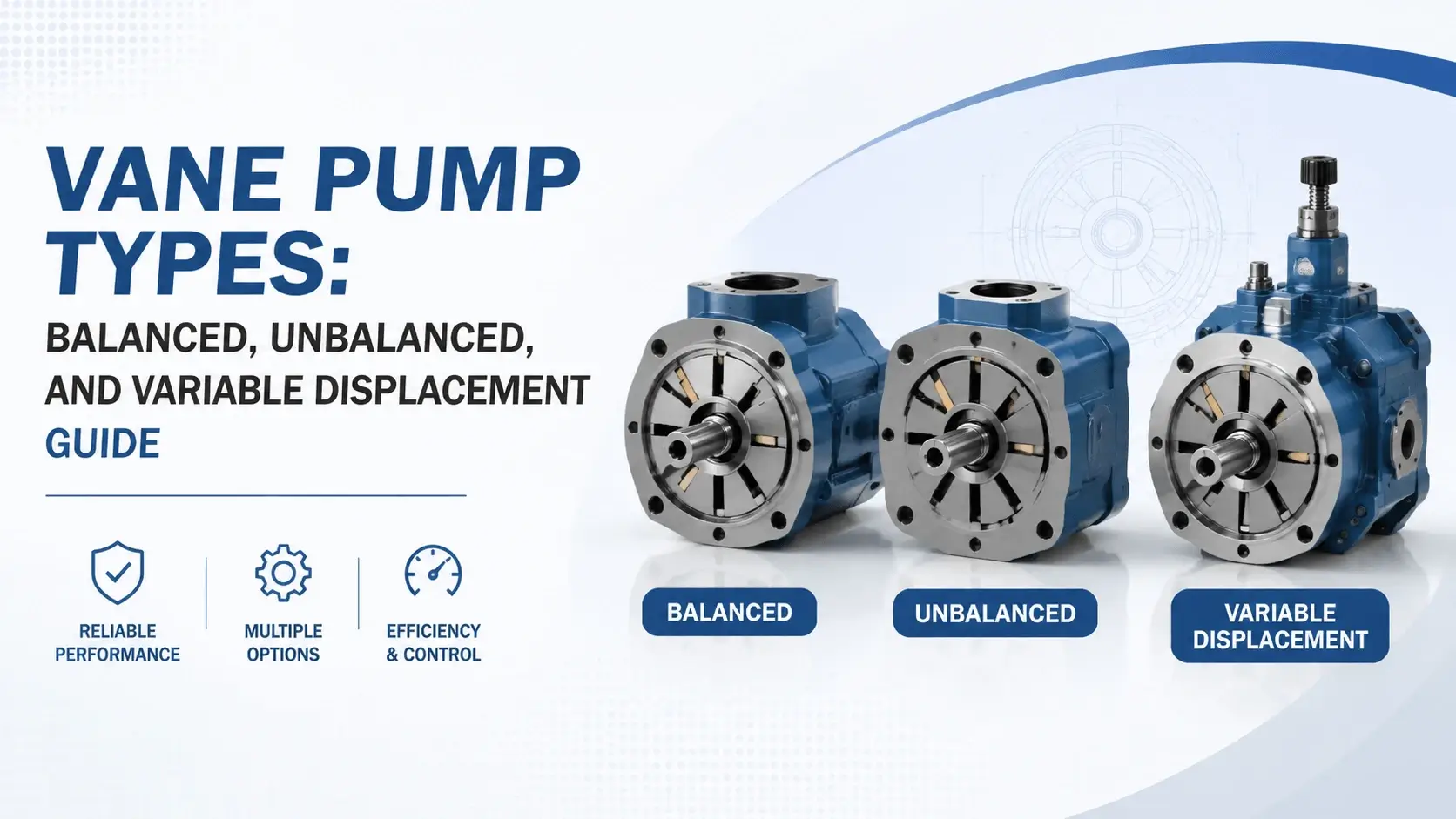 Vane Pump Types- Balanced, Unbalanced, and Variable Displacement Guide